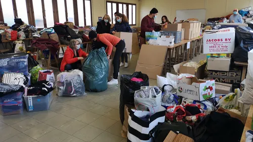 60m3 de dons pour l'Ukraine récoltés en 48h à Charleville